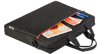 Сумка "Defender" (26083) LITE - 15.6" черный, карман
