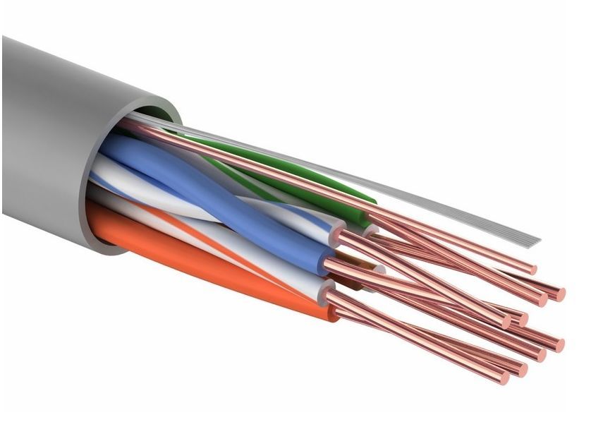 Витая пара "PROCONNECT" (01-0048-3) LIGHT ОМЕДНЕННЫЙ, F/UTP, КАТЕГОРИЯ 5, PVC, 4PR, 26AWG