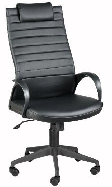 Кресло "Olss" Квест Home цвет черный, экокожа