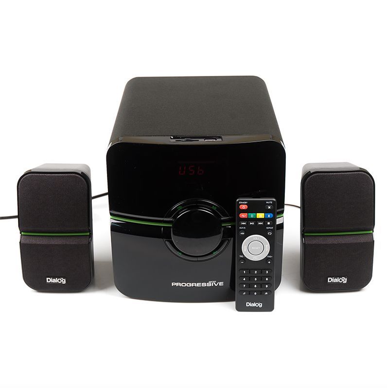 Акустика "Dialog" AP-203 черный USB+SD reader