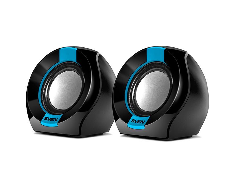Акустика "Sven" 150, чёрный/синий