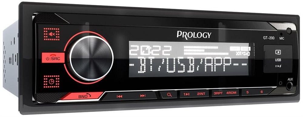 А/проигрыватель "Prology" GT-200 FM/SD/USB/BT ресивер