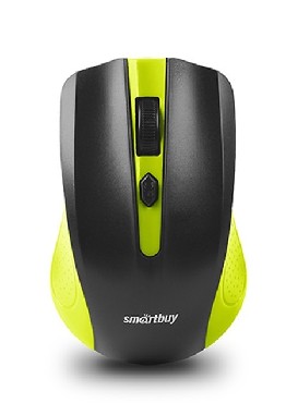 Мышь "Smartbuy" SBM-352AG-GK , черный/зеленый