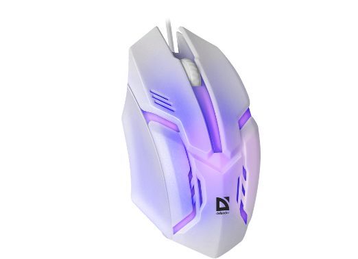 Мышь "Defender" Cyber MB-560L белый (52561)