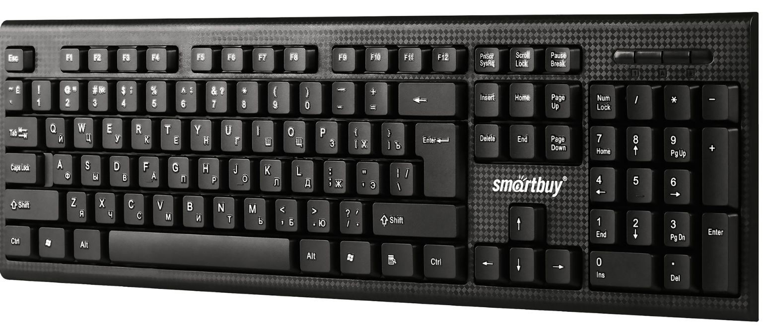 Клавиатура "Smartbuy" SBK-115-K ONE 115 черный