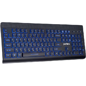 Клавиатура "Perfeo" PF-843 Backlight MULTIMEDIA USB подсветка кнопок, букв
