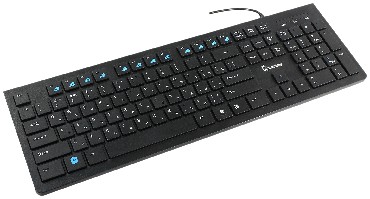 Клавиатура "Smartbuy" SBK-206US-K SLIM USB черный