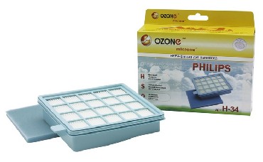 Фильтр д/пылесоса "Ozone" microne H-34 набор фильтров для пылесоса Philips