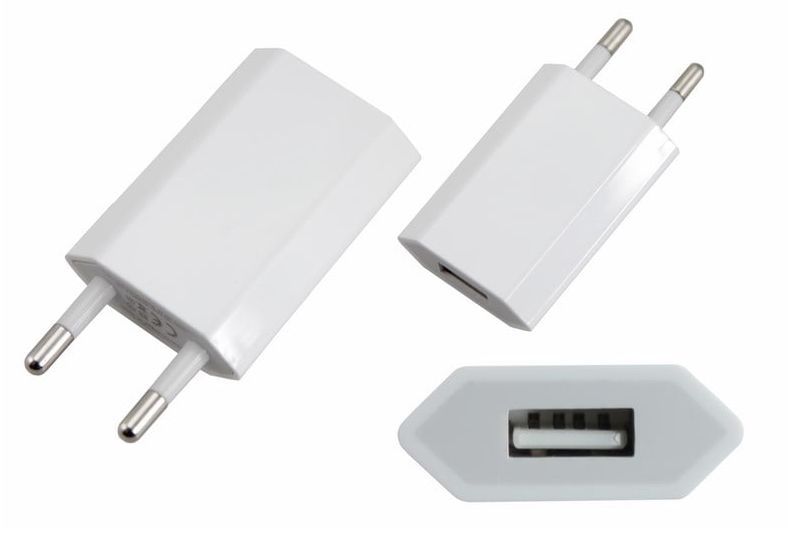 СЗУ "REXANT" (18-1194) IPHONE/IPOD USB БЕЛОЕ (СЗУ) (5 V, 1000 MA)