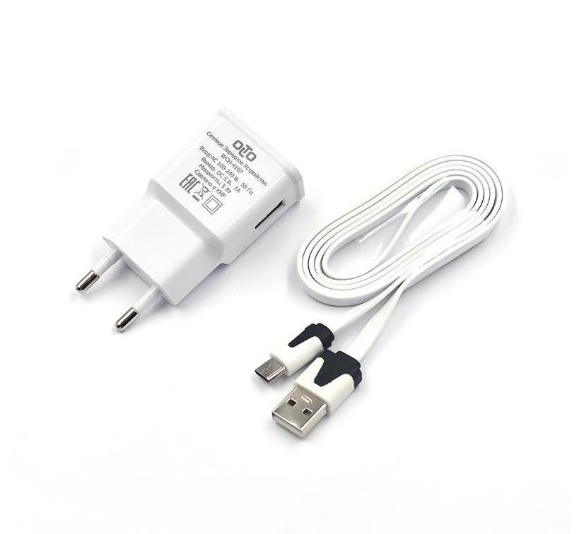 СЗУ "Olto" WCH-4107 СЗУ USB 1A + кабель Type-C