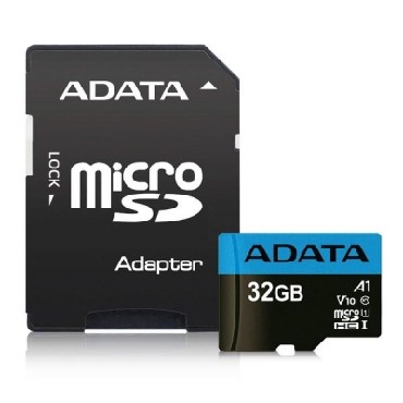 Карта памяти "A-Data" 32Gb MicroSD Premier Class 10 + адаптер (AUSDH32GUICL10A1-RA1)