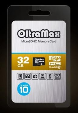 Карта памяти "Oltramax" MicroSDHC 32GB Class10