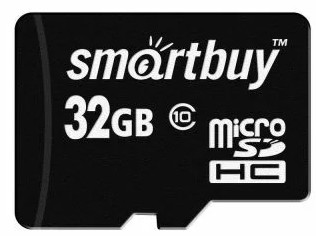 Карта памяти "Smartbuy" MicroSDHC 32GB Class10 LE