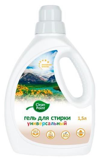 Гель "CLEAN POINT" для стирки универсальный 1,5л