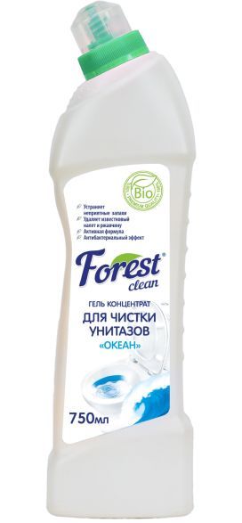 Гель-концентрат "FOREST CLEAN" для чистки унитазов "Океан" 750 мл