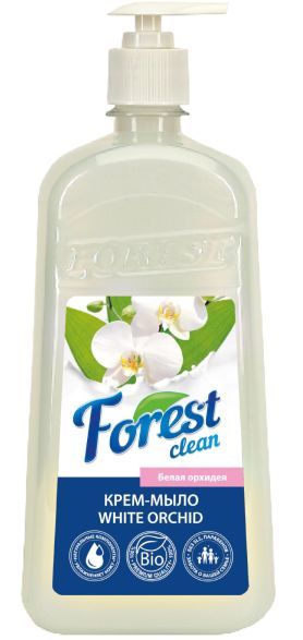 Крем-мыло "FOREST CLEAN" "Белая орхидея" 1 л