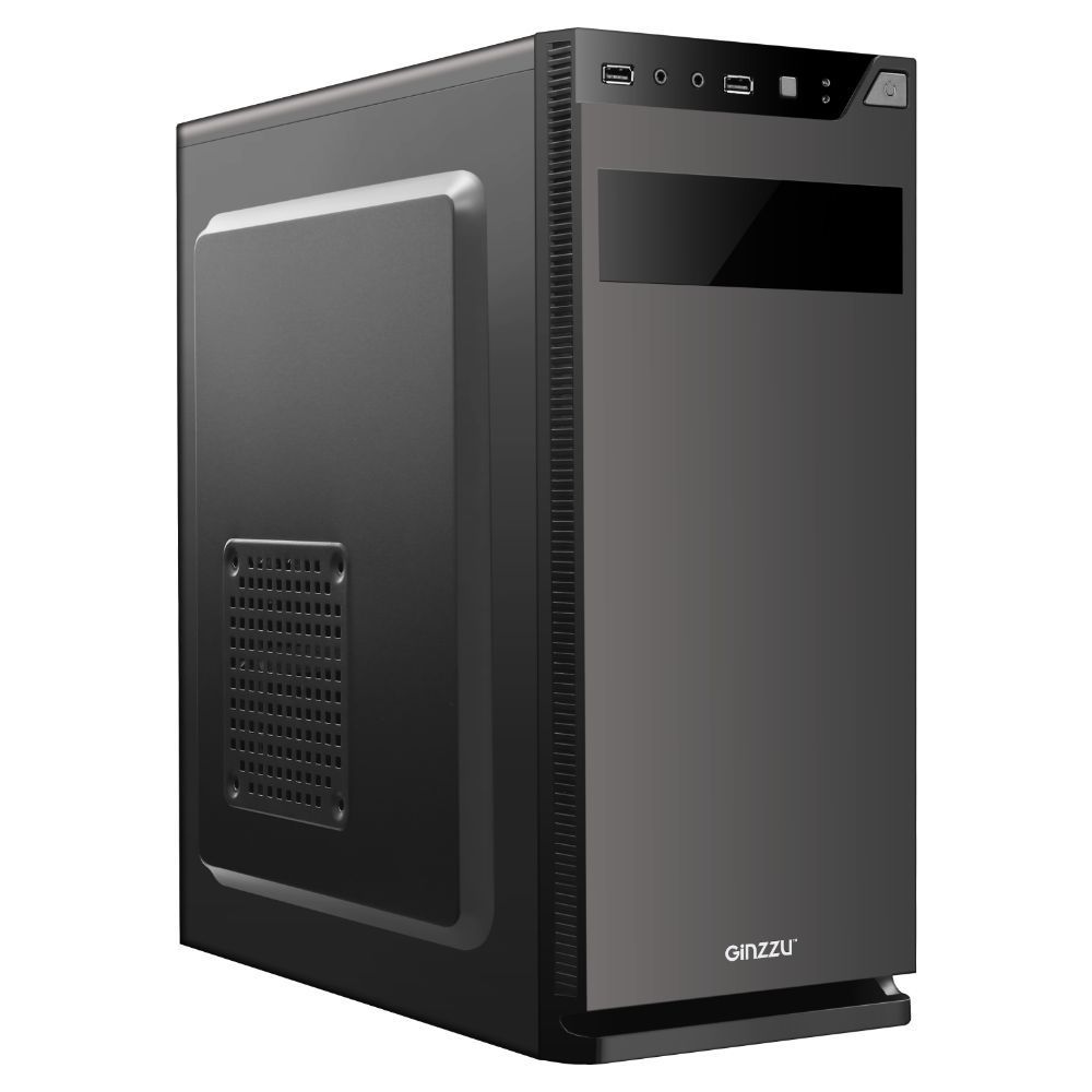 Корпус "Ginzzu" A190 2*USB 2.0,AU (17138)