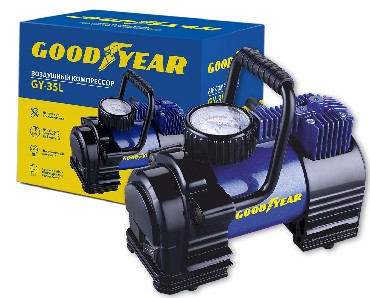 Компрессор "Goodyear" GY000102 GY-35L 35 л/мин