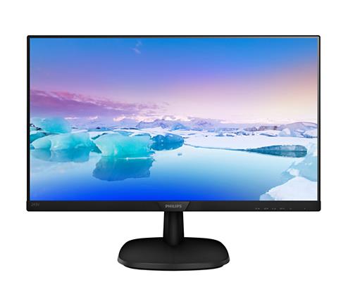 Монитор "Philips" TFT 23.8" 243V7QJABF (00/01) Black