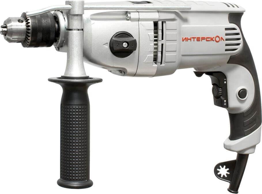 Дрель ударная "Интерскол" ДУ-13/810ЭР