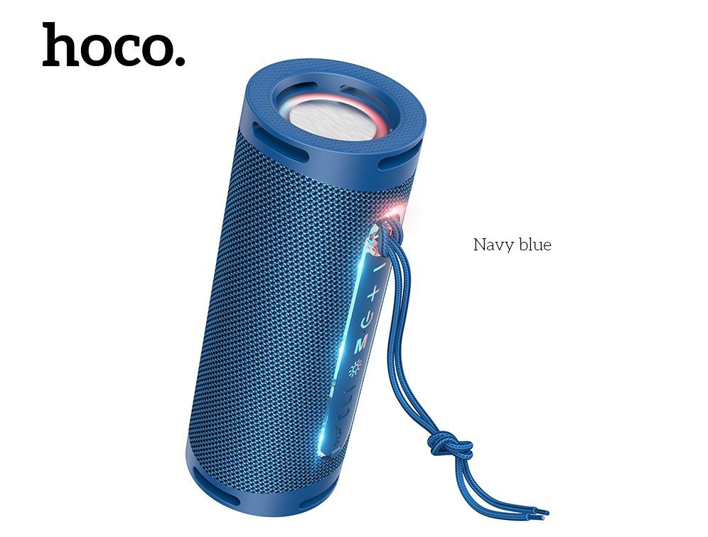 Портативный динамик "Hoco" HC9 Dazzling pulse (синий)