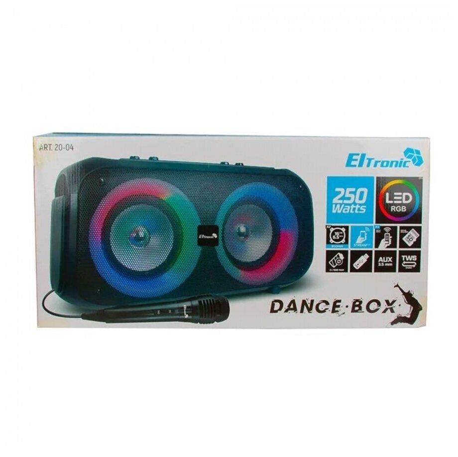 Портативная акустика "ElTRONIC" 20-65 DANCE BOX 200 - колонка 04"