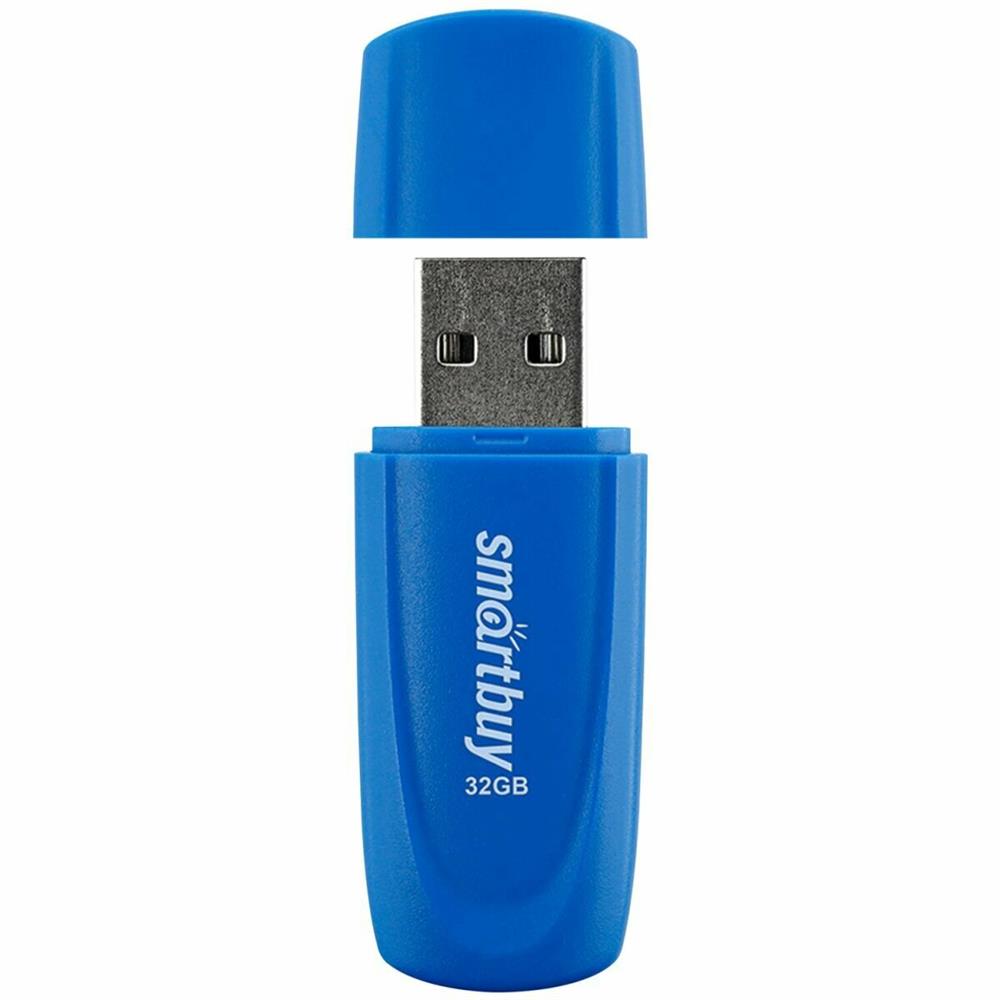 Флеш-диск "Smartbuy" (SB032GB2SCB) UFD 2.0 032GB Scout Blue синий