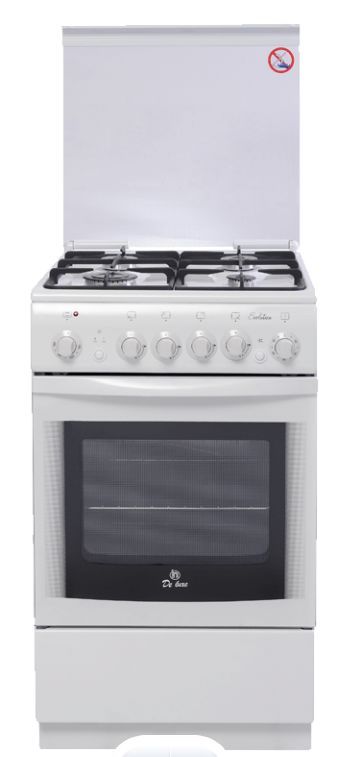 Комбинированная плита "De Luxe" 5040.20гэ чр (кр)