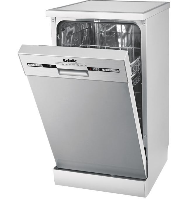 Посудомоечная машина "BBK" 45-DW119D серебро