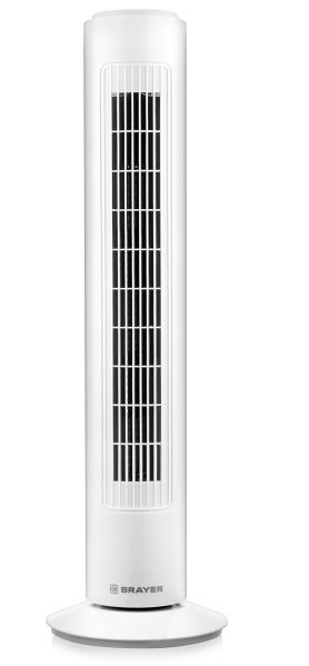 Вентилятор "Brayer" BR4952WH колонный