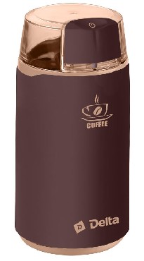 Кофемолка "Delta" DL087K коричневая