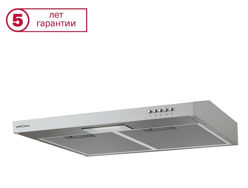 Вытяжка "Krona" Jessica slim 500 inox push button