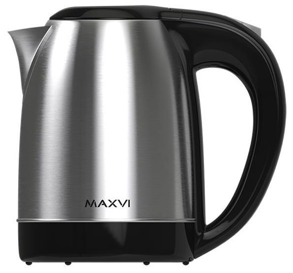 Чайник "Maxvi" KE1721S silver-black