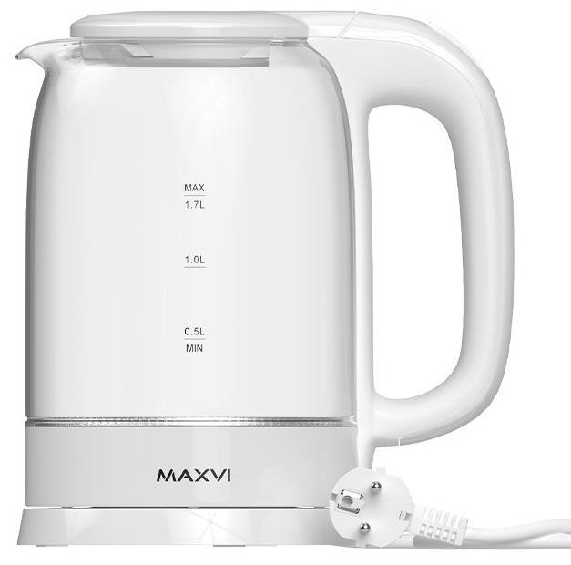 Чайник "Maxvi" KE1741G white