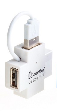 USB-хаб "Smartbuy" SBHA-6900-W 4 порта белый