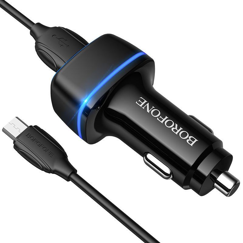 АЗУ "Borofone" (6941991118685) BZ32Baa 1USB+1Type-C 3.0A PD30W , Gold