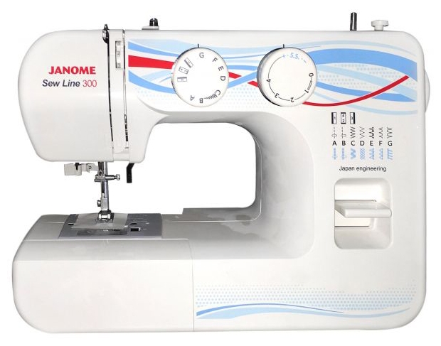 Швейная машина "Janome" Sew Line 300