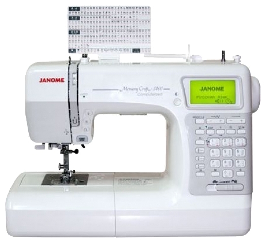Швейная машина "Janome" Memory Craft 500Е
