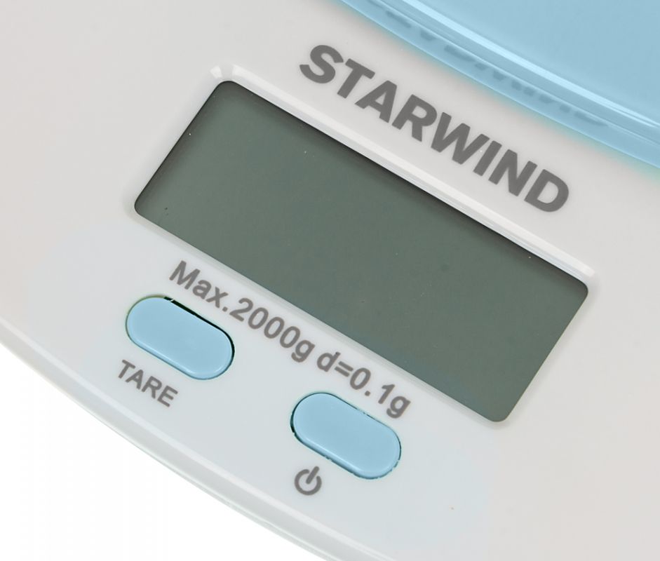 Весы "Starwind" SSK2156 (голубой)