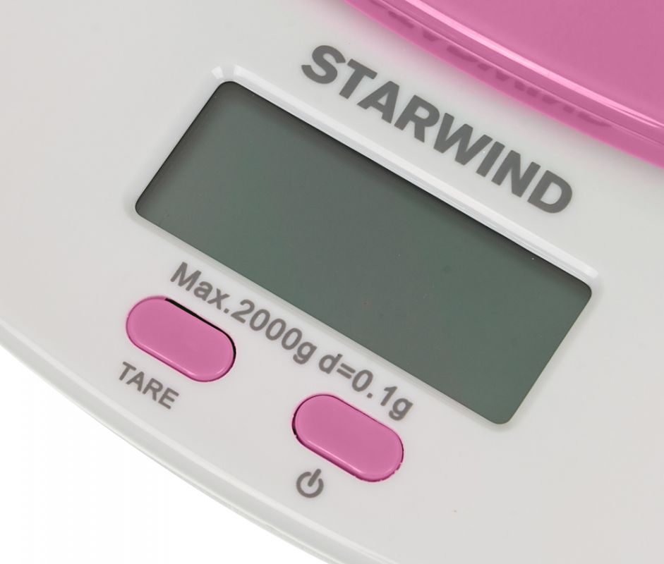 Весы "Starwind" SSK2157 (розовый)