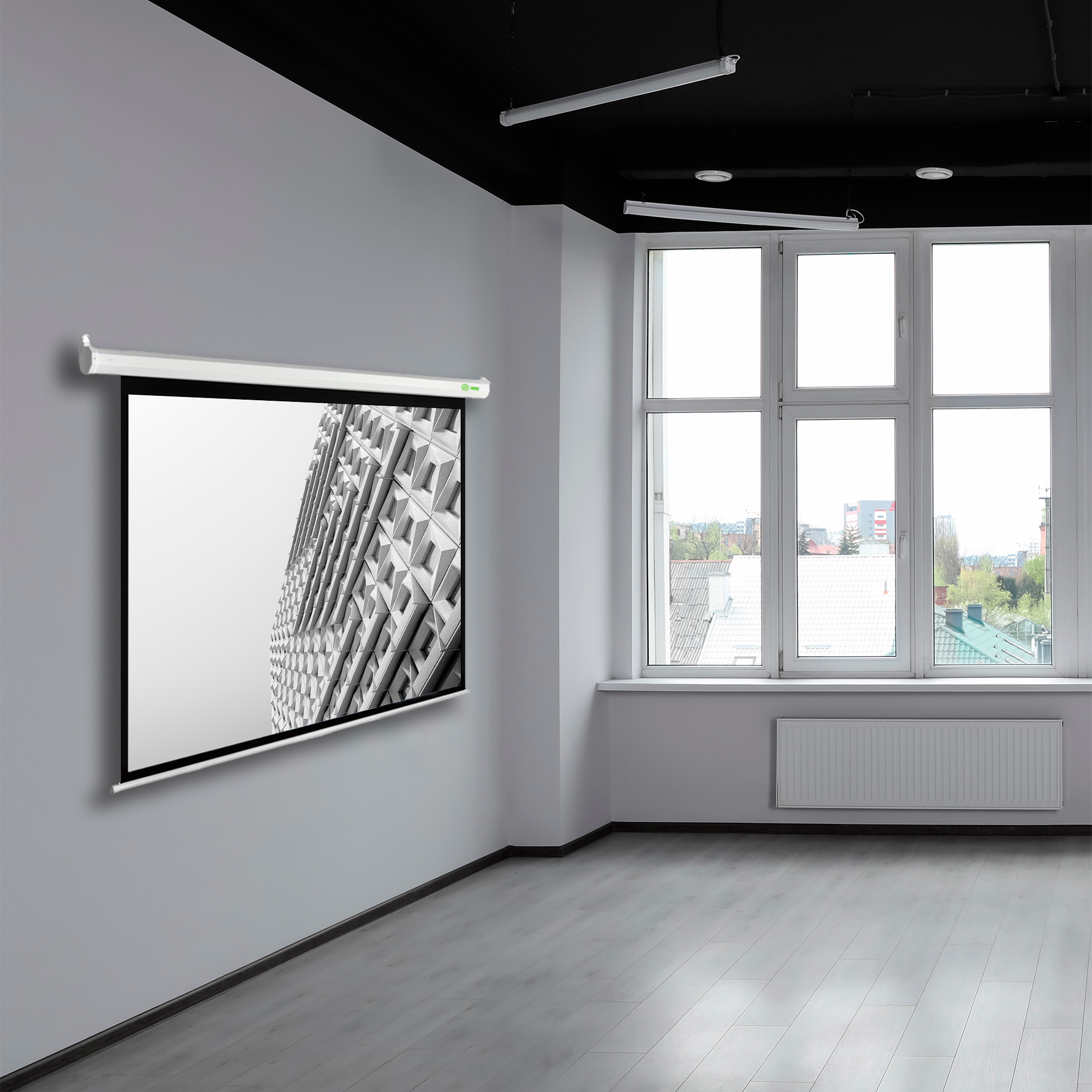 Экран "Cactus" MotoExpert CS-PSME-200x200-WT 1:1