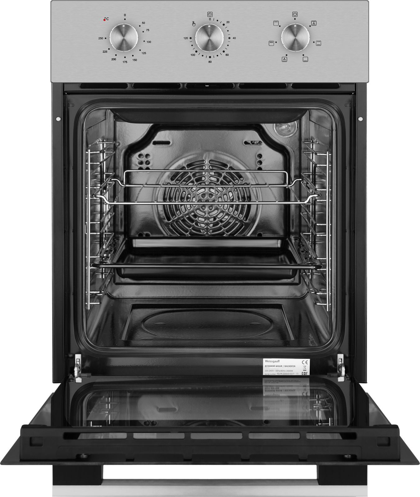 Встраиваемая духовка "Weissgauff" EOY456XM