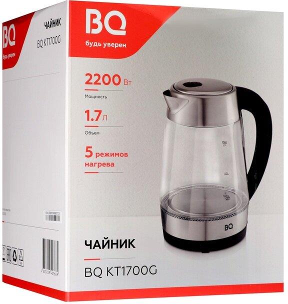 Чайник "BQ" KT1700G Steel-Black