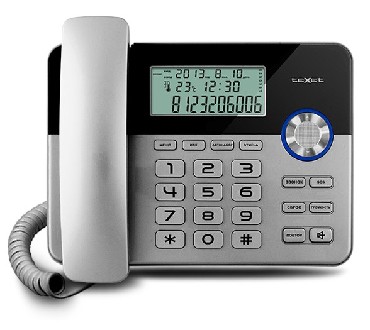 Телефон "TeXet" TX-259 (черный/серебристый)