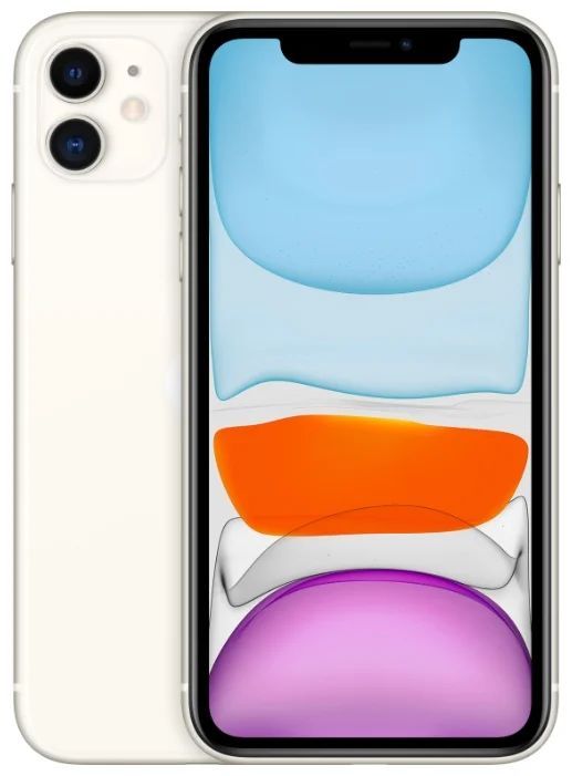 Смартфон "Apple" iPhone 11 128GB White (MHDJ3QL/A)
