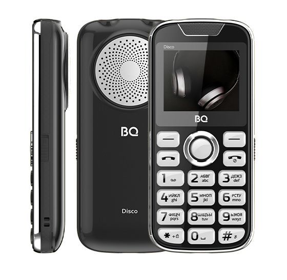 Телефон мобильный "BQ" 2005 Disco Black