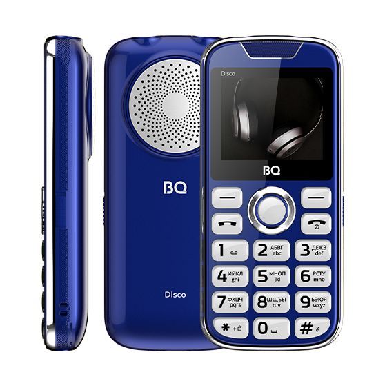 Телефон мобильный "BQ" 2005 Disco Blue