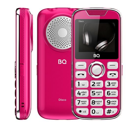 Телефон мобильный "BQ" 2005 Disco Pink