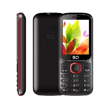 Телефон мобильный "BQ" 2440 Step L+ Black+Red