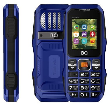 Телефон мобильный "BQ" 1842 TANK MINI DARK BLUE